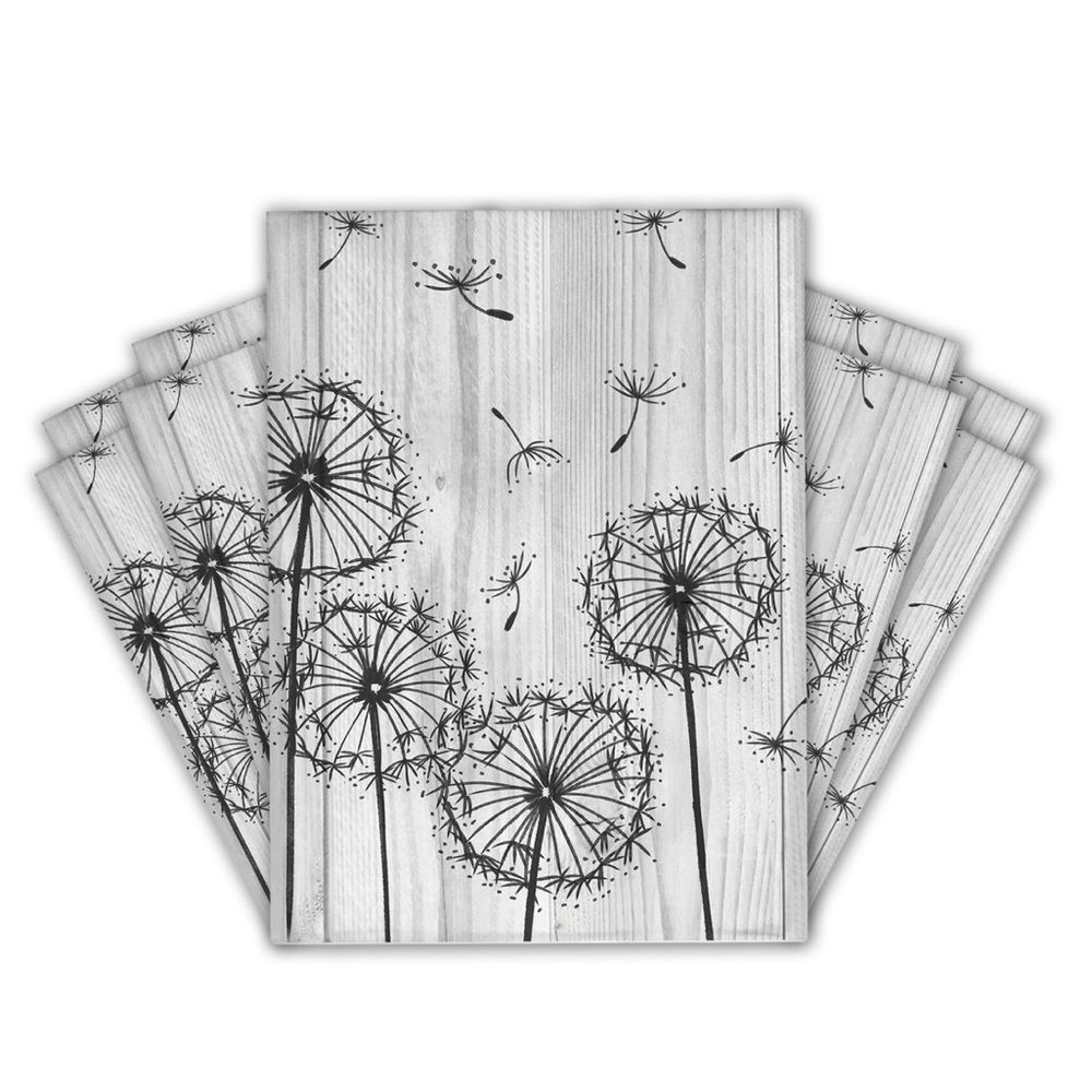 50 10 x 13 elegant dandelion poly mailers